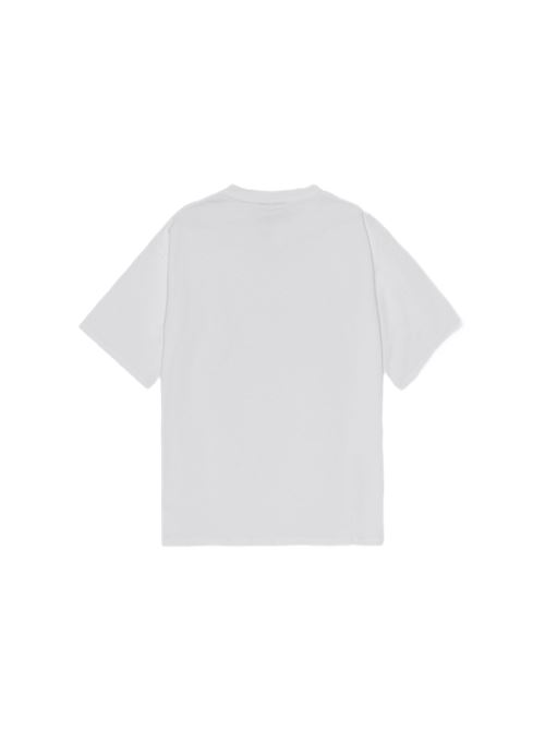 heavy cotton frop shoulder tshirt Ganni | T4033BRIGHT WHITE 151